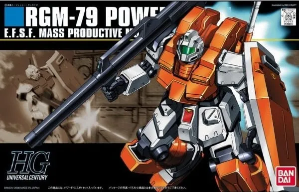 GUNDAM - HGUC 1/144 RGM-79 Powered GM - Model Kit